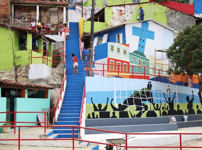 Barbosa acompanha obras e ações do Vida Nova nas Grotas em Maceió