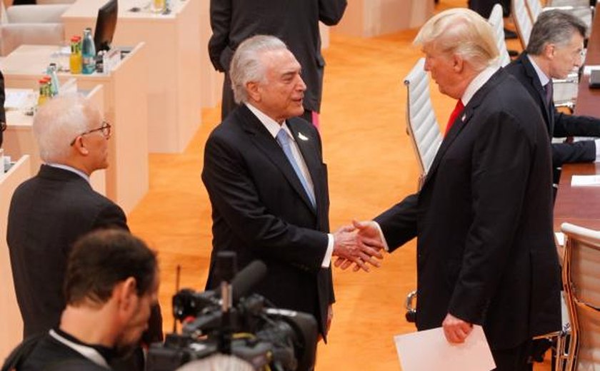 Trump elogiou economia do Brasil, diz Temer no Twitter