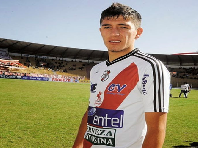 Mauricio Baldivieso - primeira estréia profissional com apenas 12 anos de idade