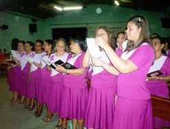 Festa das Senhoras da igreja no Reginaldo