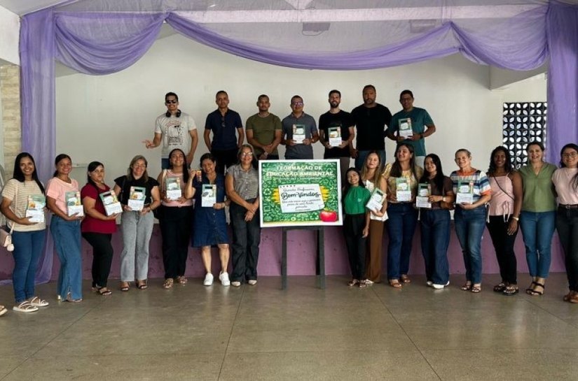 Semed de Campo Alegre realiza encontro de formação continuada para monitores da Educação Ambiental e Desenvolvimento Sustentável