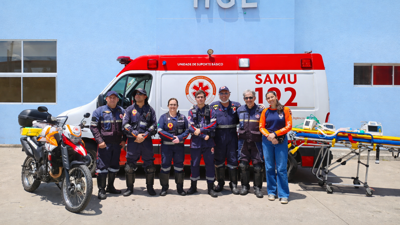 Samu Maceió reverte parada cardiorrespiratória de 1h20 e salva jovem