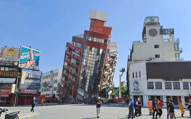 Vídeo: Terremoto em Taiwan destrói ‘cabeça’ da Ilha da Tartaruga; veja antes e depois