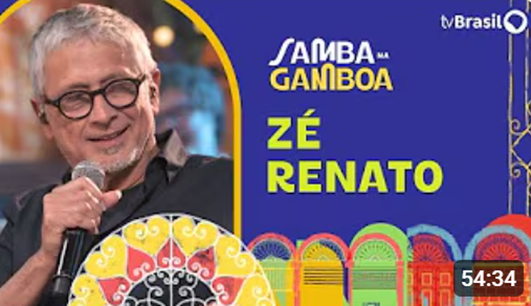 Zé Renato participa de homenagem a Zé Keti no Samba na Gamboa