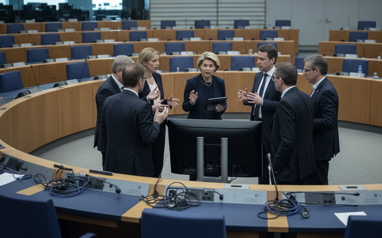 Parlamento Europeu suspende acordo comercial entre UE e EUA devido à tensão sobre Groenlândia