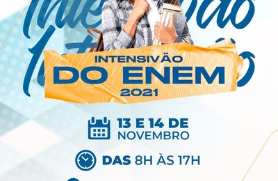 Prefeitura de São Miguel dos Campos abre inscrições para o Intensivão Enem 2021 