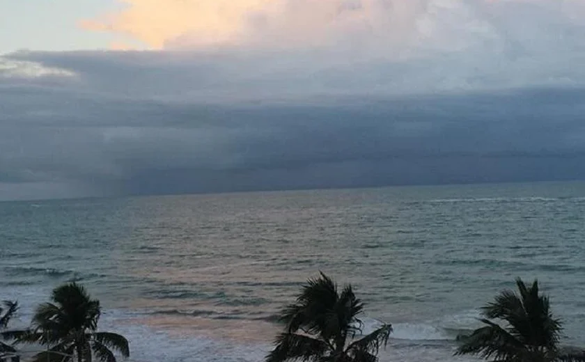 Inmet renovou o alerta de chuvas para ﻿Maceió e mais de 60 cidades de Alagoas