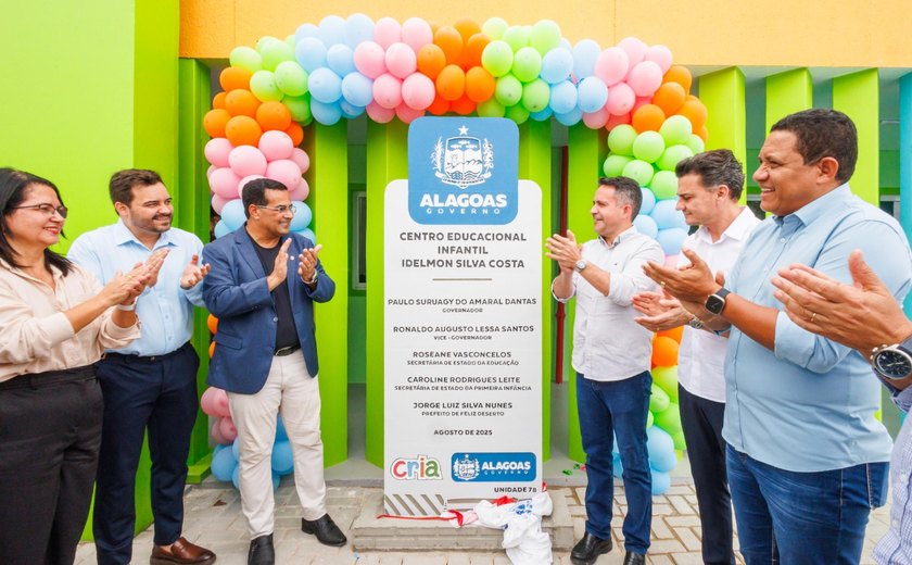 Paulo Dantas entrega obras de infraestrutura urbana, lazer e educação em Feliz Deserto