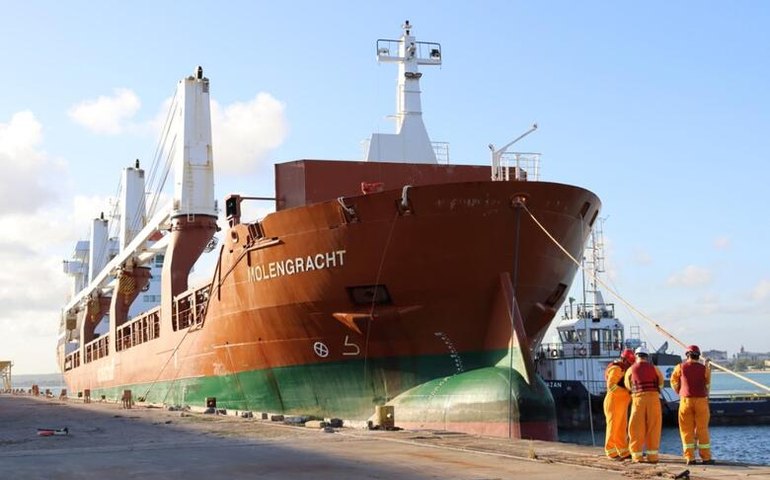Mineração Vale Verde inicia transporte de minérios pelo porto de Maceió