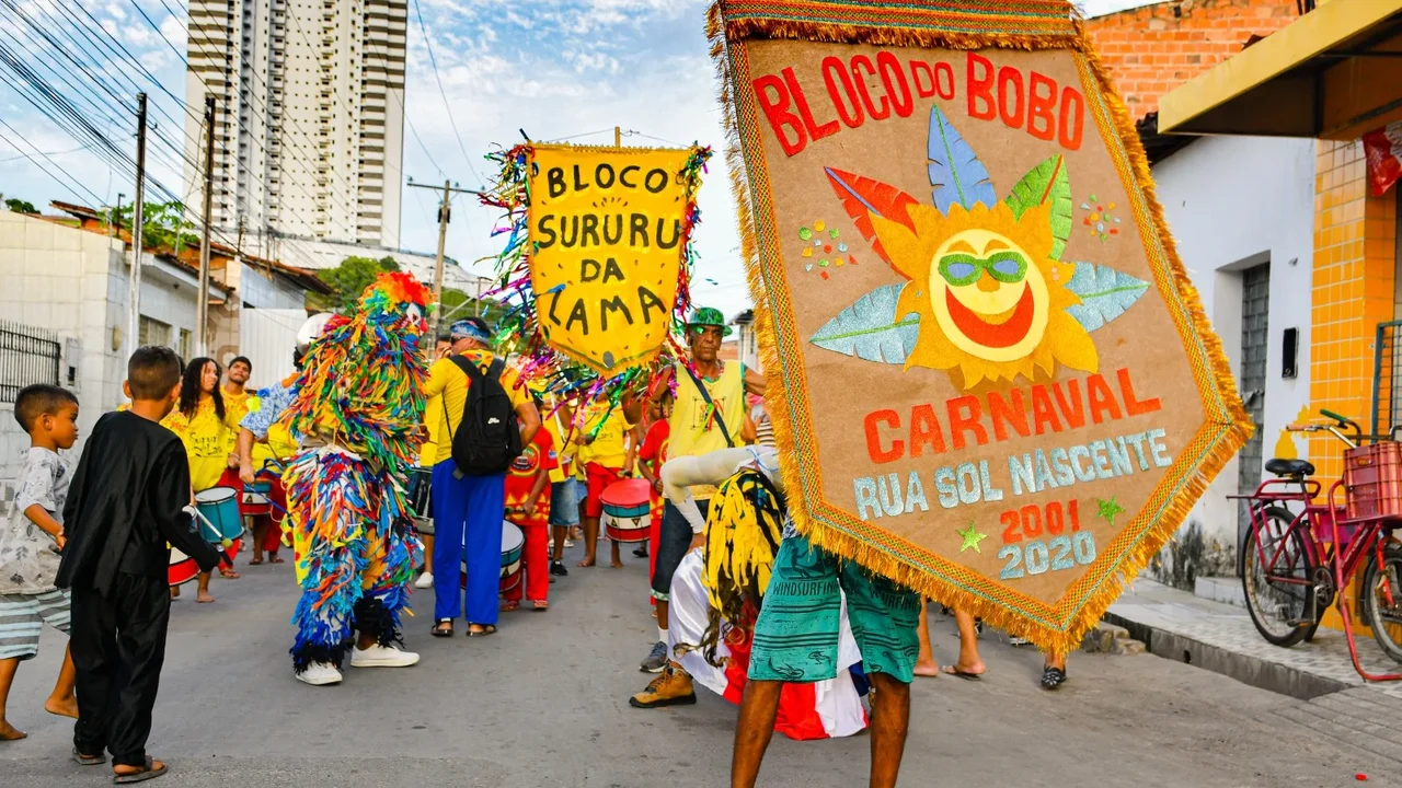 Lançamento do Calendário Cultural e desfile do Bloco do Bobo são atrações de Carnaval no Bom Parto