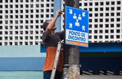 Plano de Contingência do Pinheiro: pontos recebem identificação visual