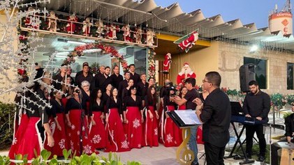 Acender das Luzes de Natal nas Indústrias Reunidas Coringa