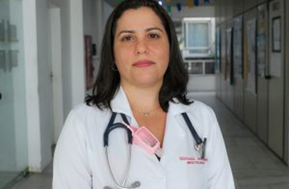 INFECTOLOGISTA MANUELA / Foto: Flávia Pacheco ASCOM SES