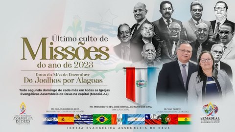 Culto de Missões - Acessível em Libras (10/12/2023)