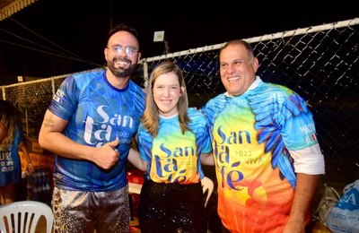Deputada Cibele Moura é homenageada pela quadrilha junina Santa Fé e recebe o título de madrinha