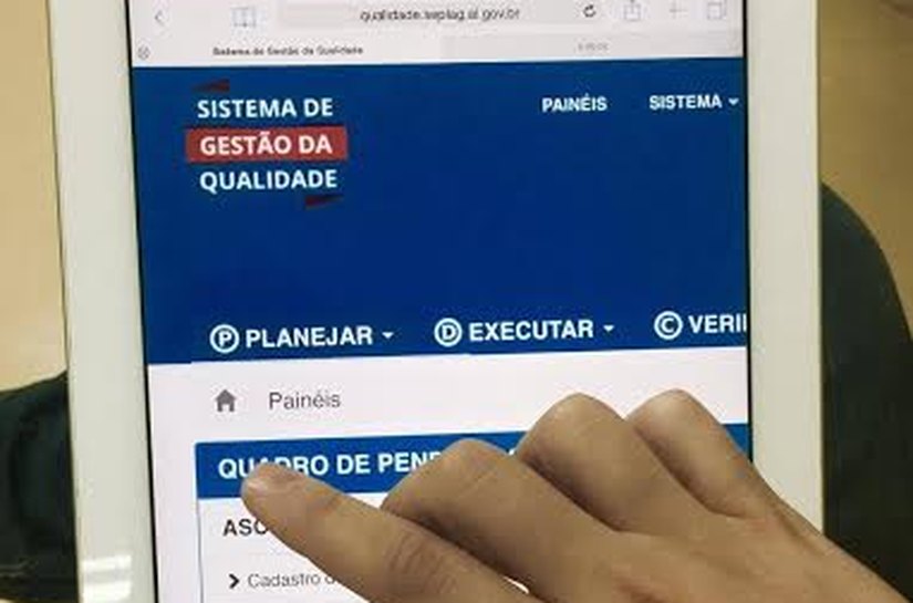 Treinamento para os colavoradores da seplag , para o sistema da Qualidade