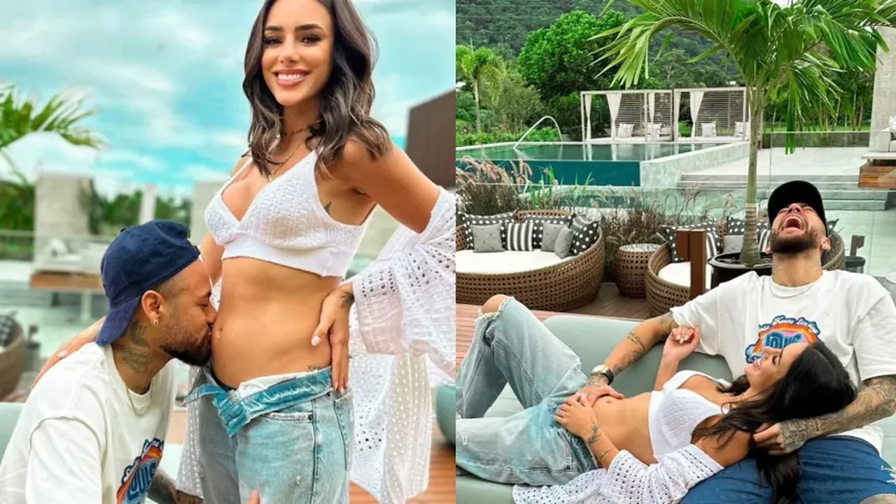 Namorada de Neymar, Biancardi posta calor da Arábia Saudita chegando a 39ºC