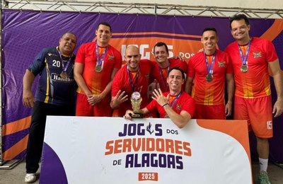 CBMAL fica na liderança dos Jogos dos Servidores e conquista o eneacampeonato no handebol masculino