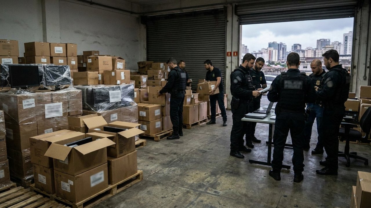 Operação mira esquema que desviou 300 computadores da Receita Federal no Rio