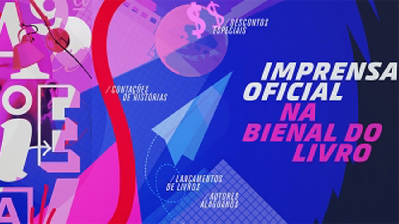 Imprensa Oficial divulga programação da 9ª Bienal Internacional do Livro de Alagoas