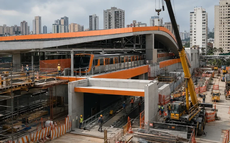Linha 6-Laranja do Metrô: como estão as obras de cada estação a 6 meses da entrega da 1ª etapa