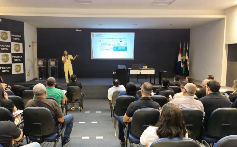 PCAL promove curso de investigação de estelionatos eletrônicos para padronizar procedimentos