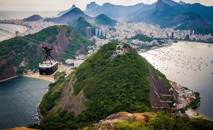 Pontos turísticos no Rio de janeiro são mundialmente conhecidos