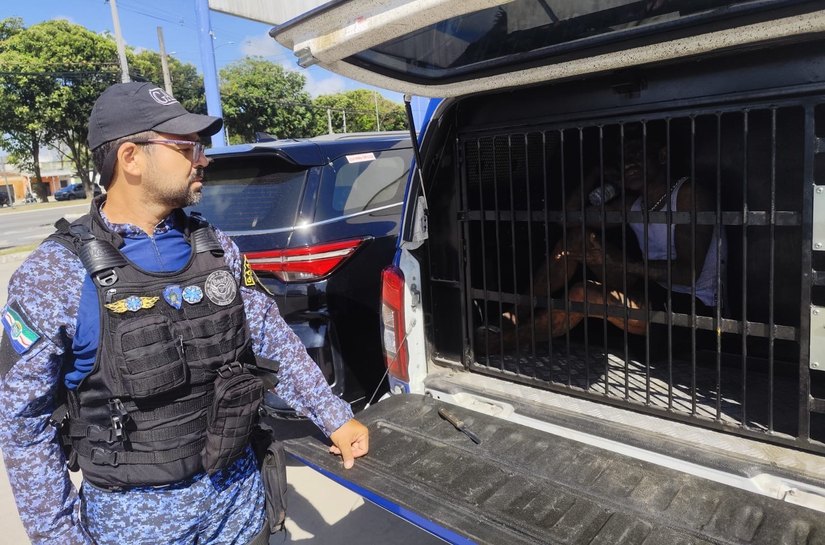 Guarda Municipal prende homem suspeito de furtos no Jacintinho
