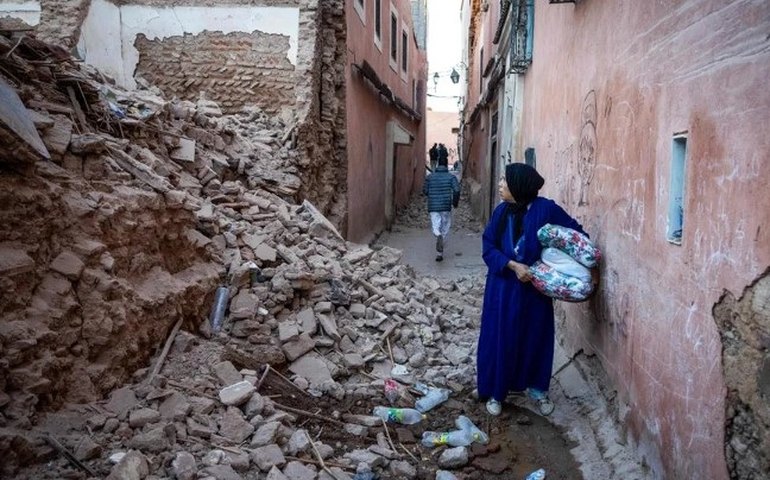 Número de mortos em terremoto sobe para mais de 1.300, diz governo do Marrocos