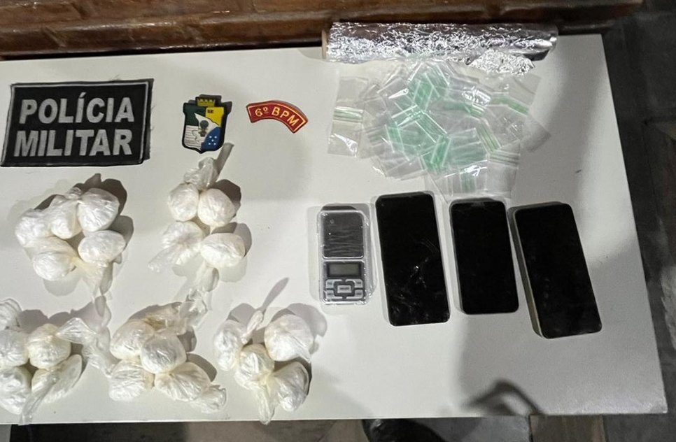 Drogas apreendidas em Estância / Foto: Foto: SSP/SE