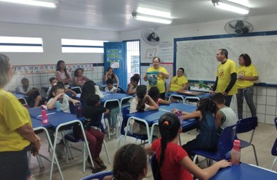 Desenvolvimento Sustentável participa de ações do Projeto Escola Alerta