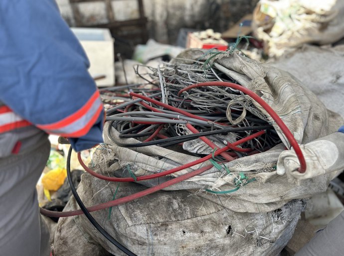 Equi-Cobre: Operação em sucatas recupera quase 600kg de cabos de uso exclusivo da Equatorial em Arapiraca e Maceió