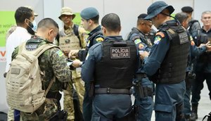 Ministério da Justiça determina permanência dos policiais militares sergipanos por mais 15 dias em Brasília / Foto: Foto: SSP/Divulgação