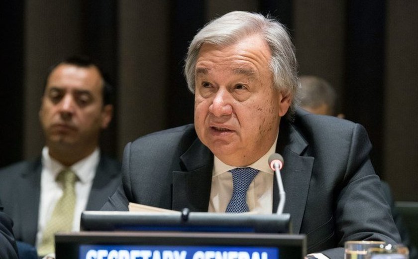 ONU/Guterres: estamos em colapso da mudança climática e futuro sem combustível fóssil é certo