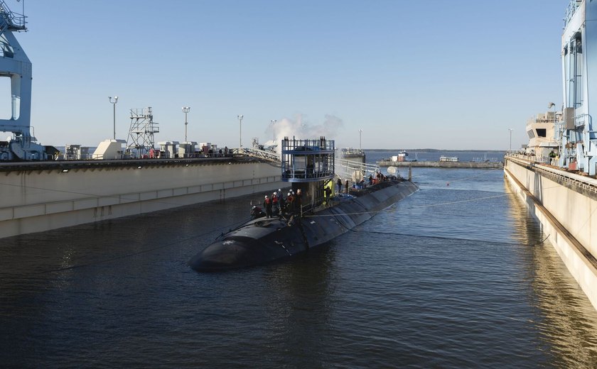 Mídia: Austrália moderniza estaleiro para submarinos e reforça parceria estratégica AUKUS com os EUA