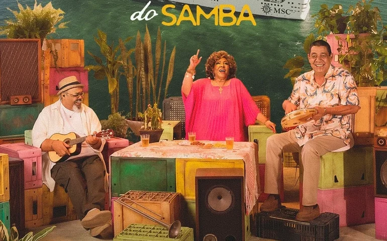 'O Maior Encontro do Samba': Zeca Pagodinho, Alcione e Jorge Aragão convidam Belo, Péricles, Seu Jorge e grandes estrelas para cruzeiro temático