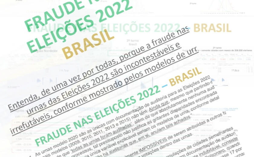 Documento circula nas redes sociais e aponta fraude nas eleições para presidente