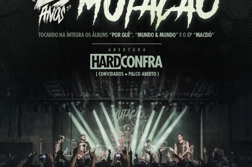 Banda alagoana Mutação fará show comemorativo de 25 anos