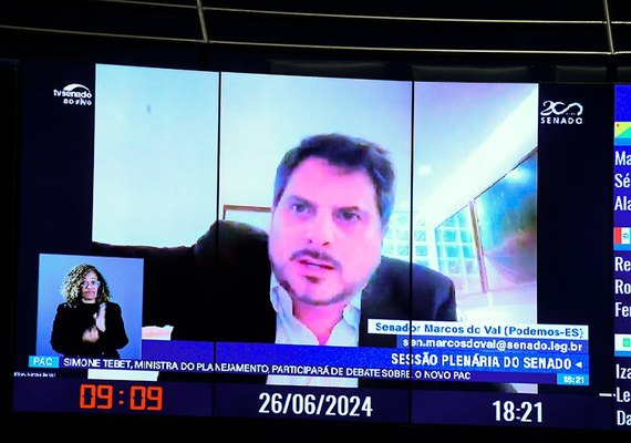 Marcos do Val: democracia 'foi substituída por regime de censura implacável'
