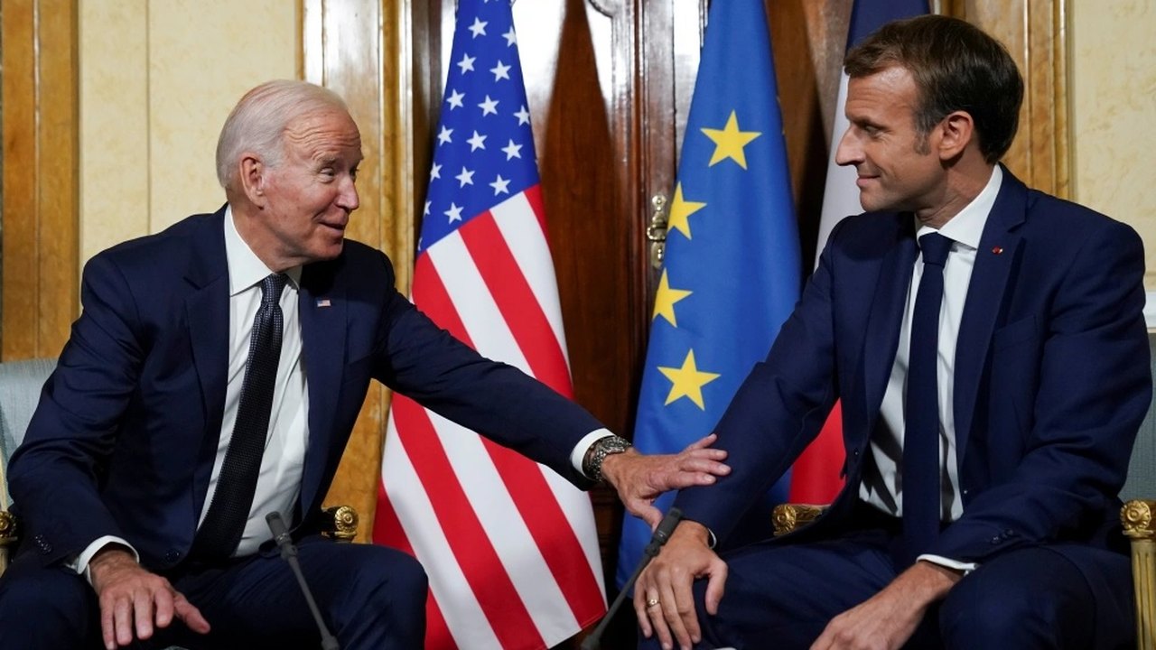 Biden e Macron discutem cooperação bilateral, com Ucrânia como um dos focos