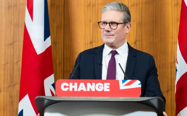 Primeiro-ministro do Reino Unido afirma que tarifas dos EUA são 'muito preocupantes'