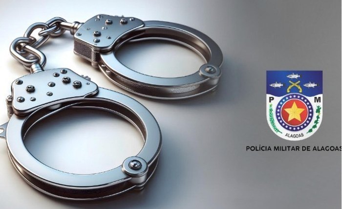 Suspeito resistiu à ação policial, sendo necessário o uso de algemas para a contenção