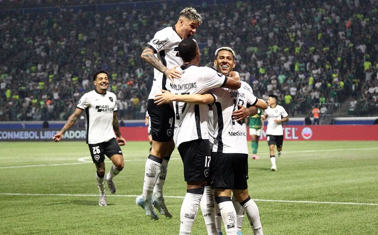 Botafogo segura empate com Palmeiras e avança na Copa Libertadores