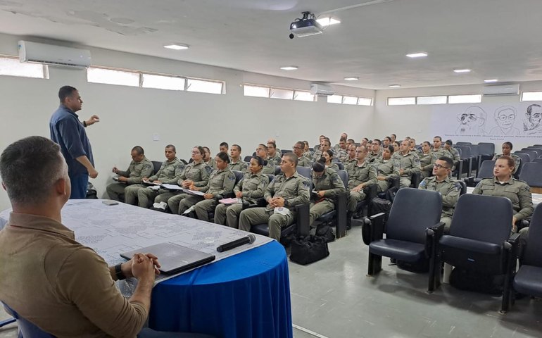 SSP capacita alunos do curso de formação de praças da PM para atuação nas Bases Comunitárias