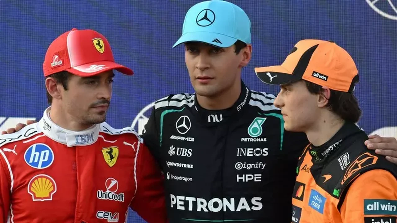 Russell garante pole em Baku; Antonelli bate e largará em 16º