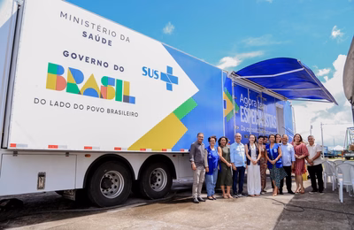 Ministério da Saúde leva para Penedo (AL) carreta de exames de imagem para diagnóstico precoce de doenças