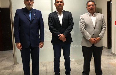 Marcus Rômulo Maia, Márcio Roberto Tenório e Eduardo Tavares formam a lista tríplice para chefia do MP