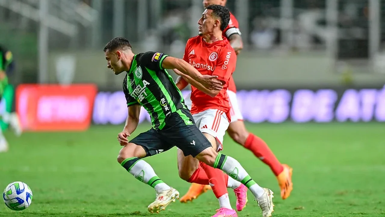 Com dois gols de pênalti, América-MG quebra jejum e vence o Internacional na Copa do Brasil