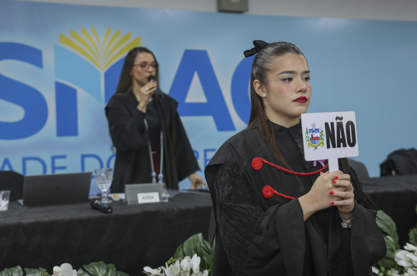 Cesmac do Agreste promove Júri Simulado e amplia debate sobre violência contra a mulher