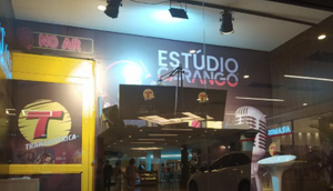 Rádio inaugura Estúdio Carango Transamérica no Shopping Riomar em Aracaju